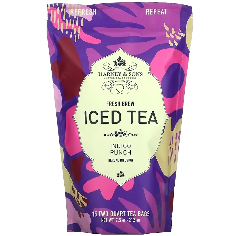 Fresh Brew Iced Tea, Indigo Punch, 15 Tea Bags, 7.5 oz (212 g)