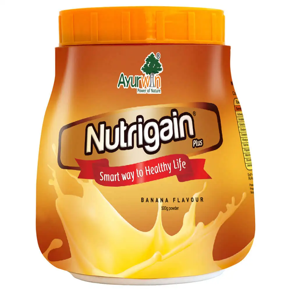 Ayurwin Nutrigain Plus,  0.5 kg  Banana