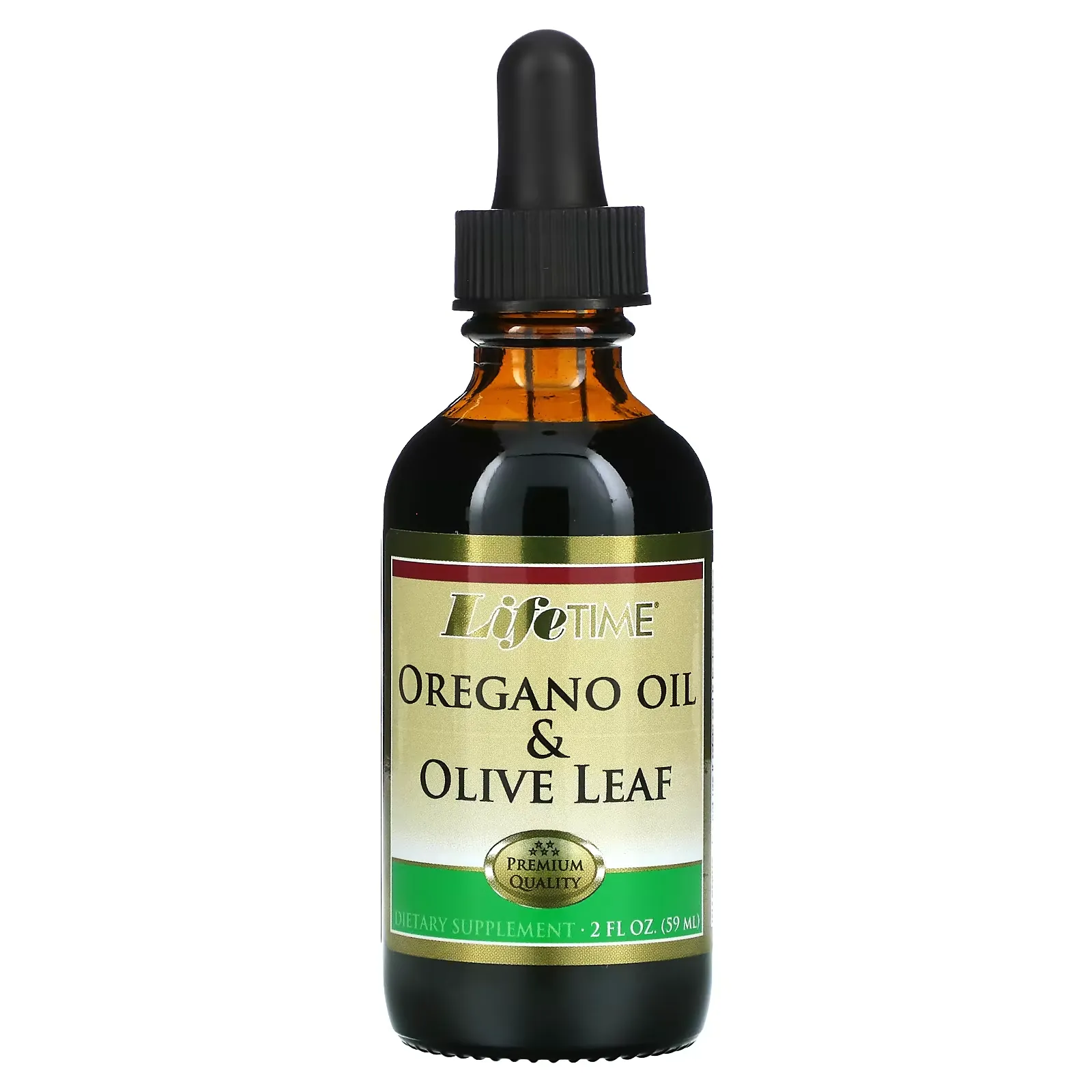 Oregano Oil & Olive Leaf, 2 fl oz (59 ml)