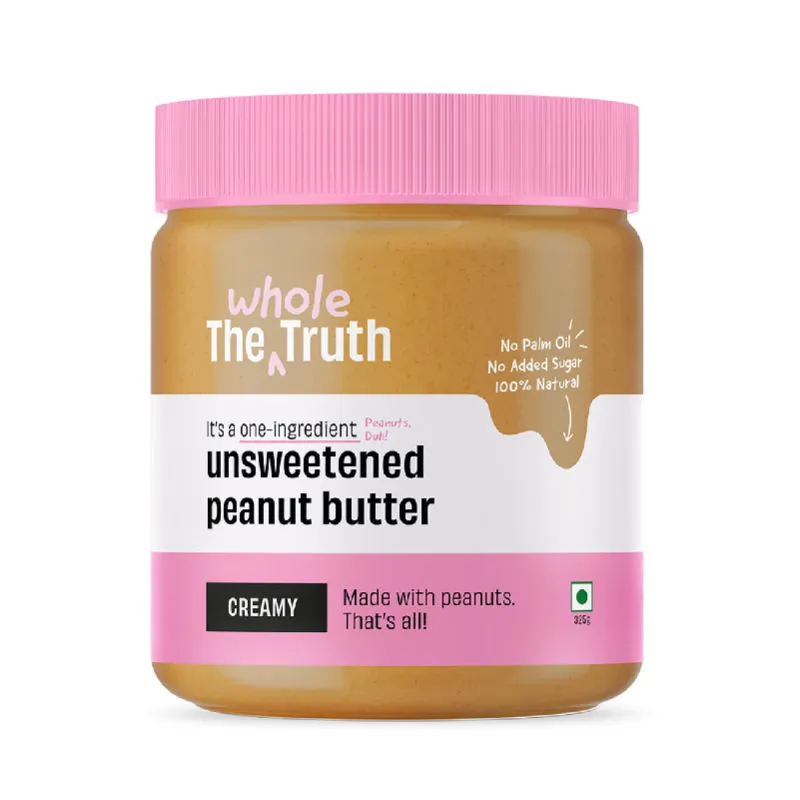 The Whole Truth - Unsweetened Peanut Butter - Creamy