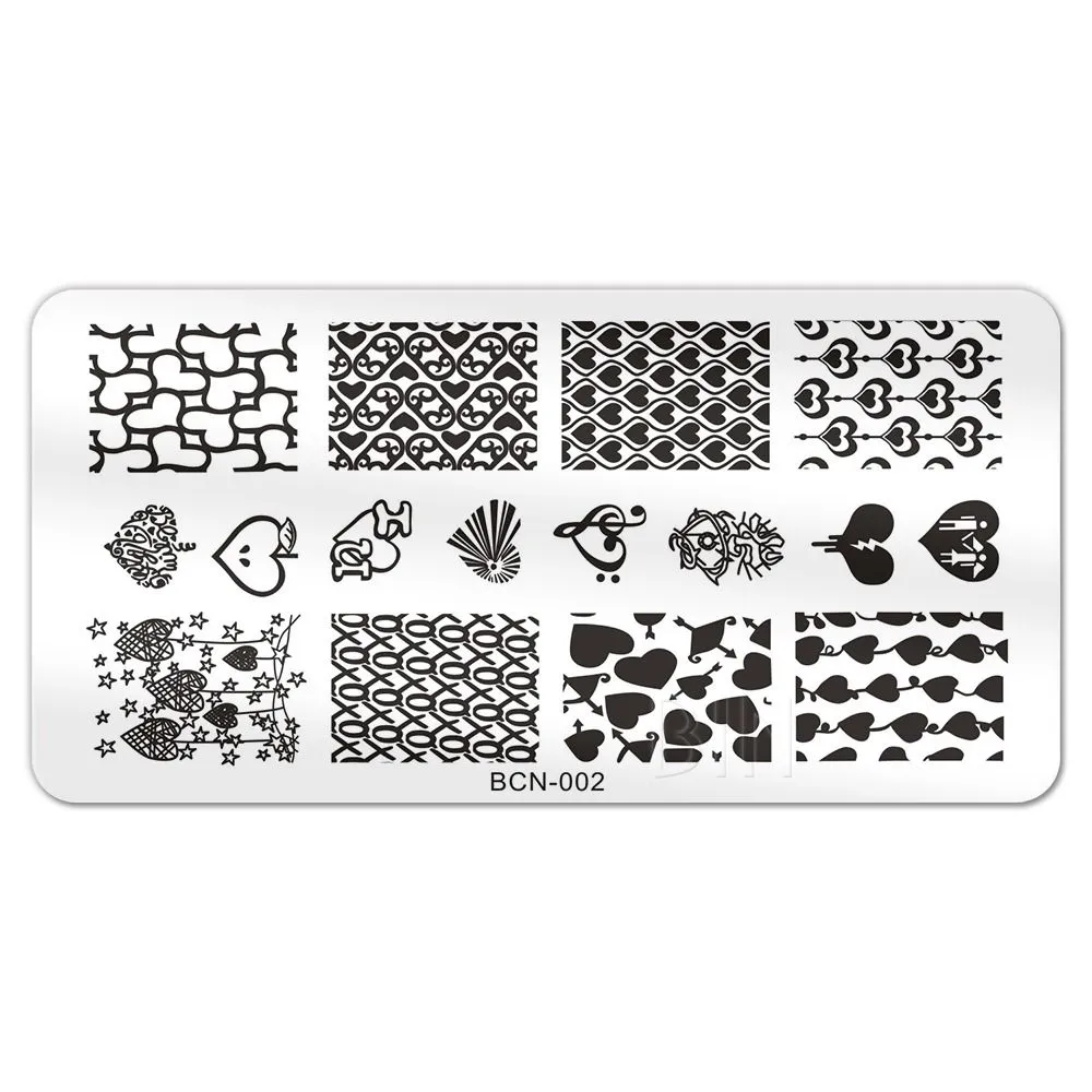 Pippin Paris Nail Art Plate (BCN 002)