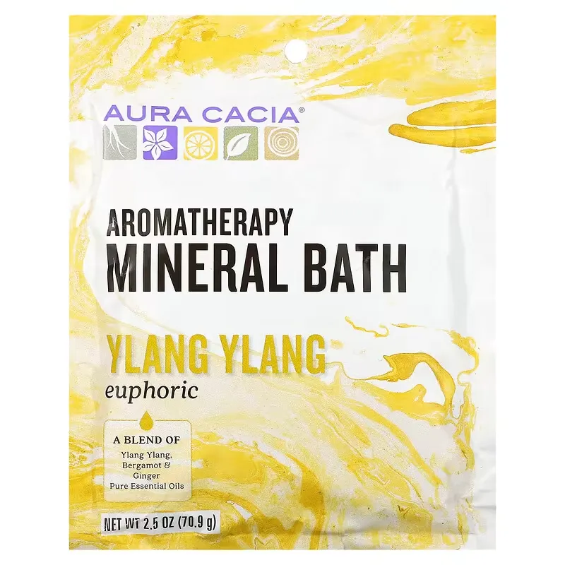 Aromatherapy Mineral Bath, Euphoric Ylang Ylang, 2.5 oz (70.9 g)