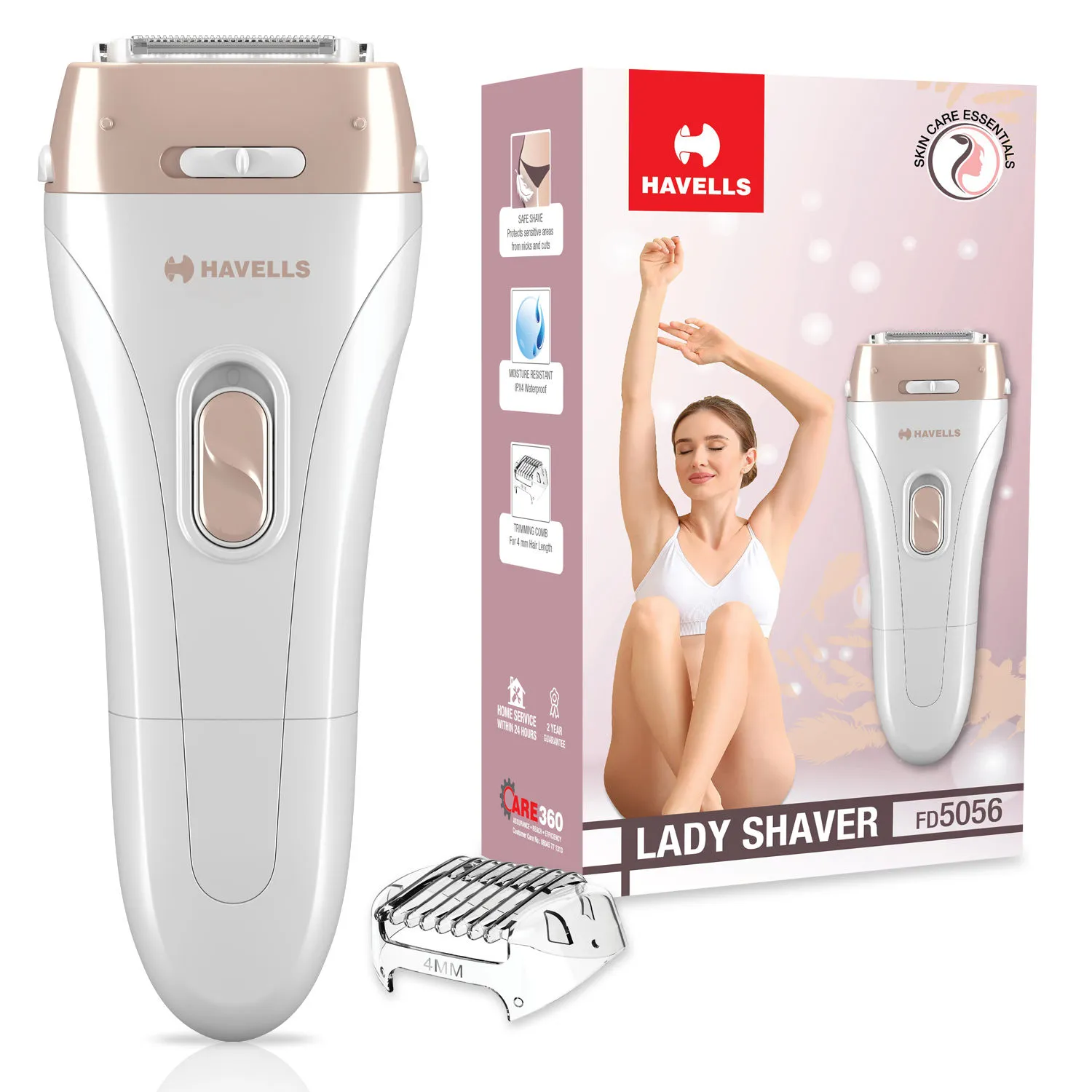 Havells FD5056 Lady Shaver - White