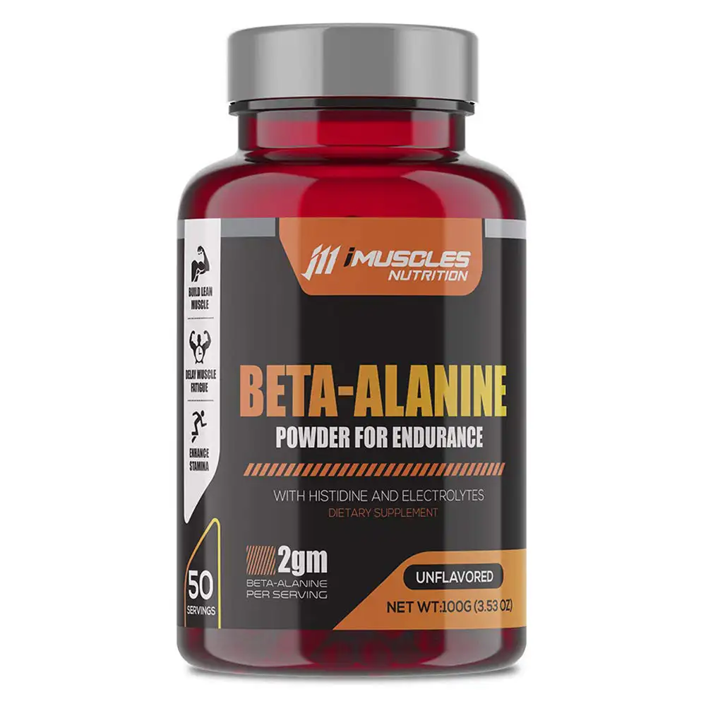 iMuscles Nutrition Beta Alanine Powder,  0.22 lb  Unflavoured