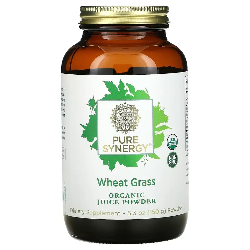 Organic Juice Powder, Wheat Grass, 5.3 oz ( 150 g)