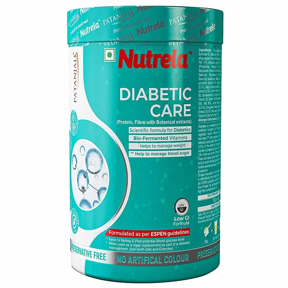 Patanjali Nutrela Diabetic Care,  400 g  Unflavoured