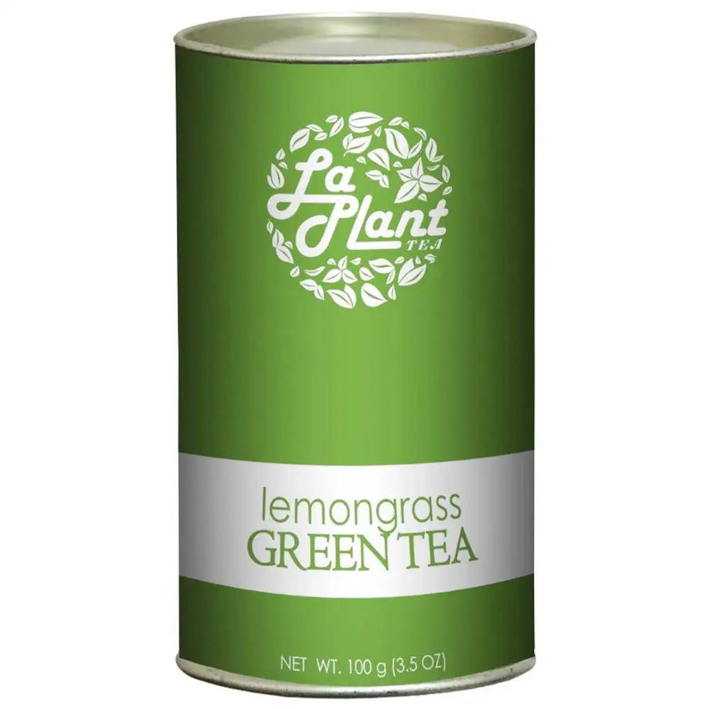 Laplant Lemongrass Green Tea Long Leaf,  100 g  Natural