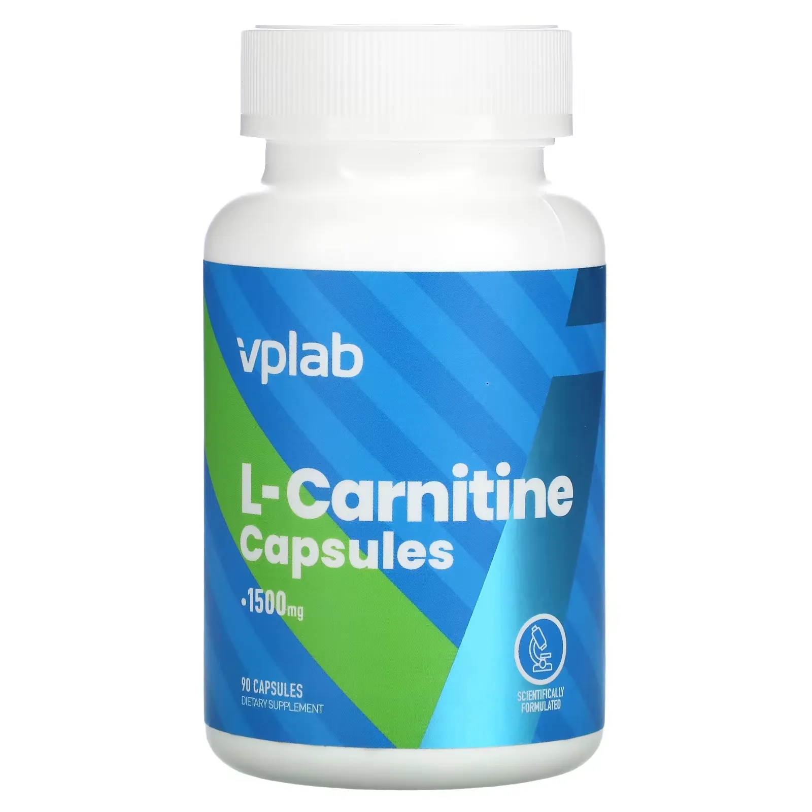 L-Carnitine, 500 mg, 90 Capsules