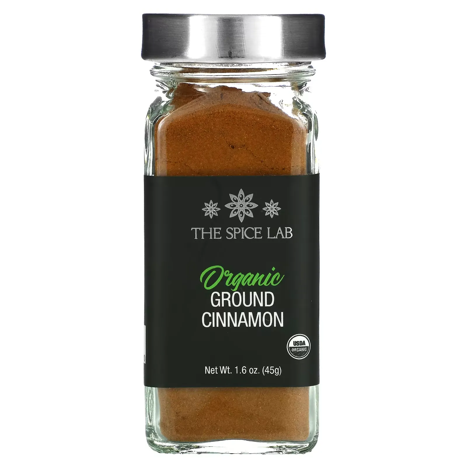 Organic Ground Cinnamon, 1.6 oz (45 g)