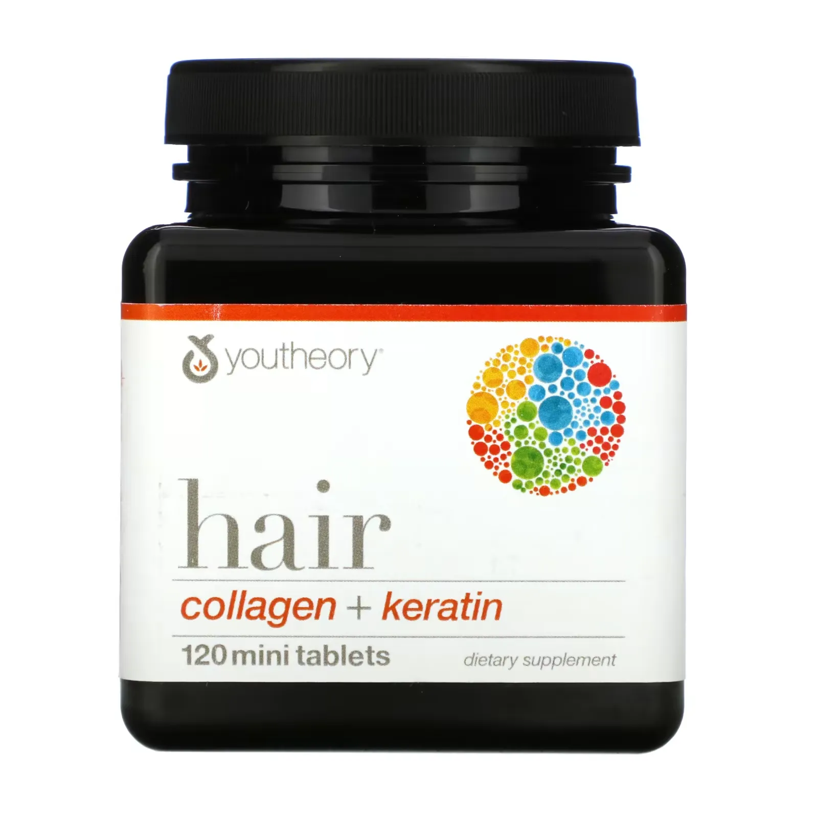 Hair, Collagen + Keratin, 120 Mini Tablets