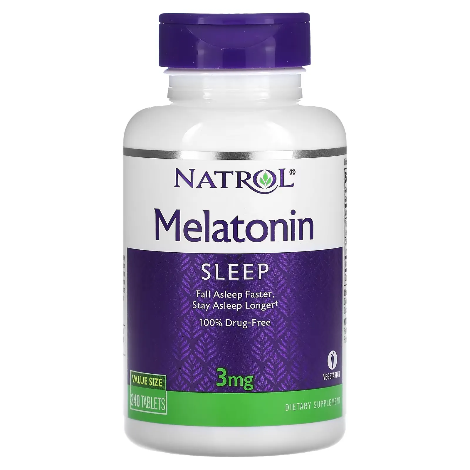 Melatonin, 3 mg, 240 Tablets