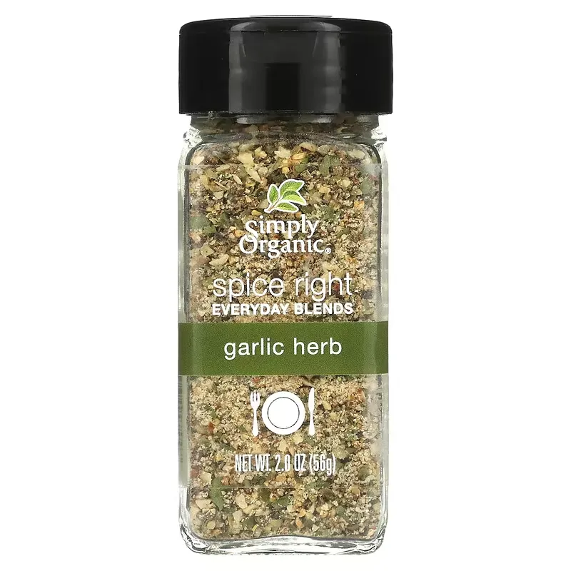 Spice Right Everyday Blends, Garlic Herb, 2 oz (56 g)