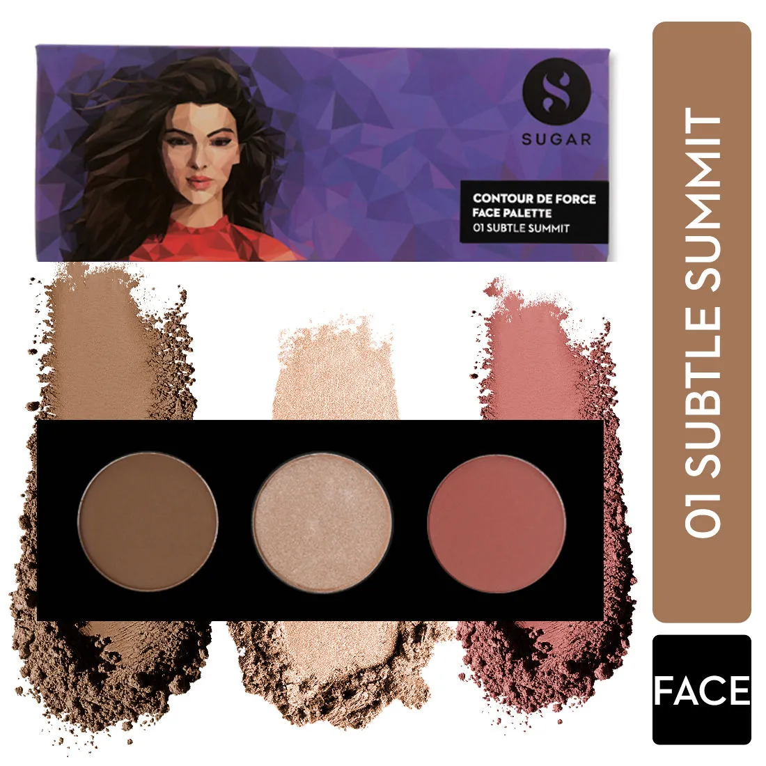 SUGAR Contour De Force Face Palette