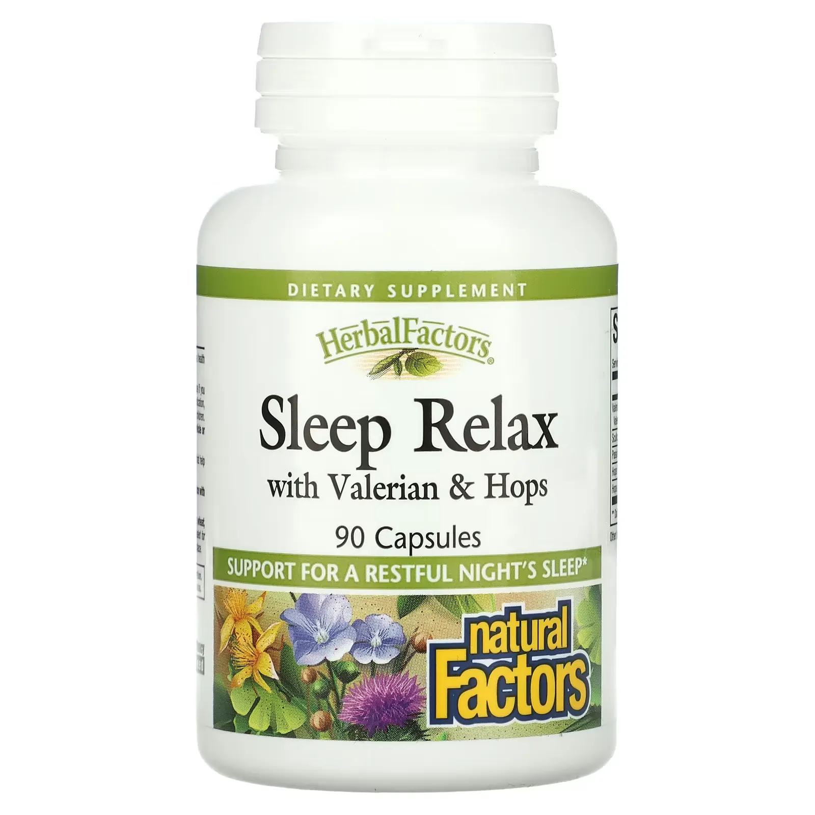 Sleep Relax with Valerian & Hops, 90 Capsules