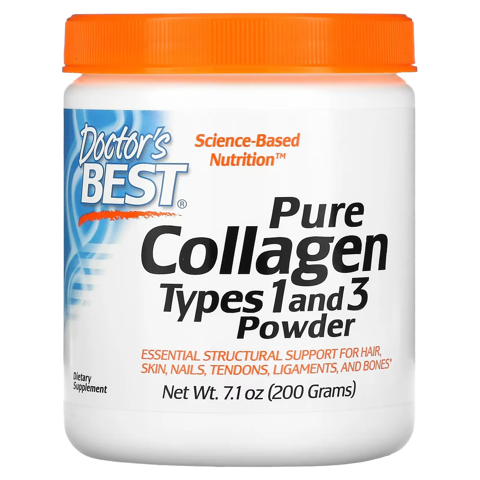 Pure Collagen Types 1 and 3 Powder, 7.1 oz (200 g)