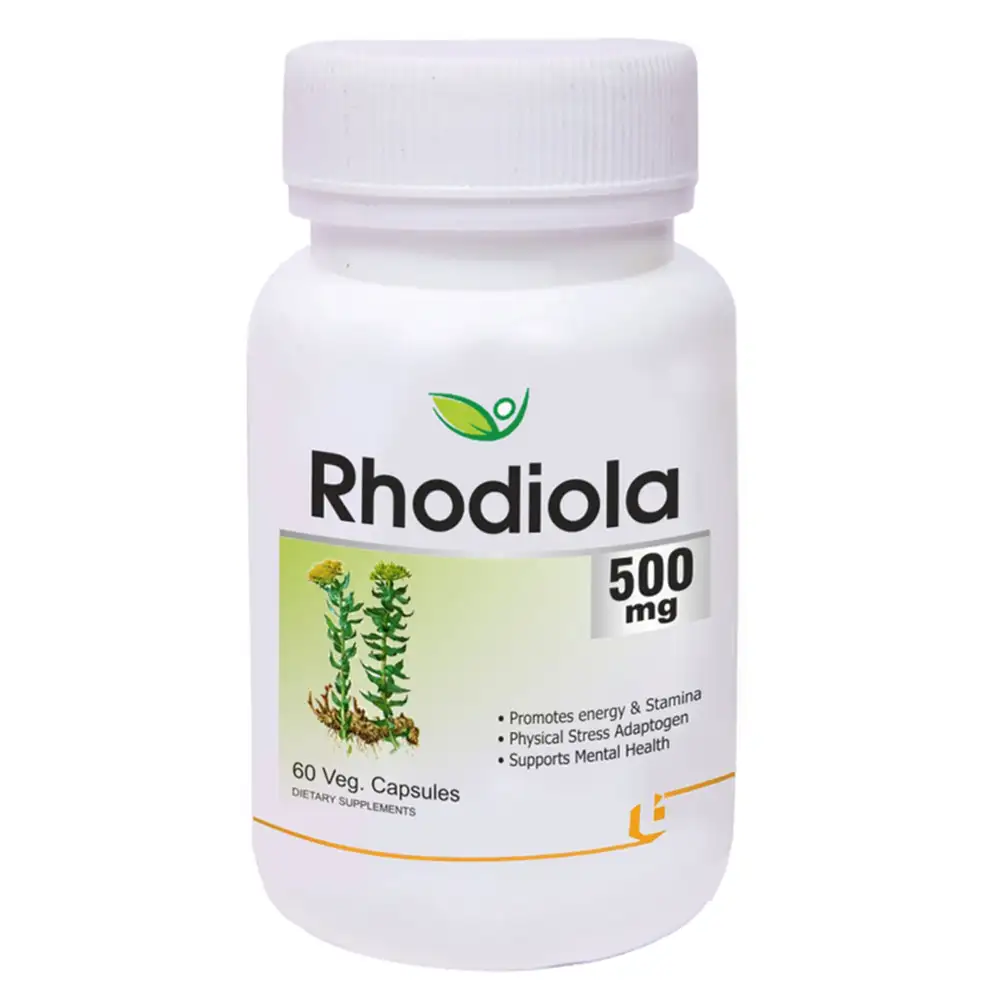 Biotrex Rhodiola 500mg,  60 veggie capsule(s)