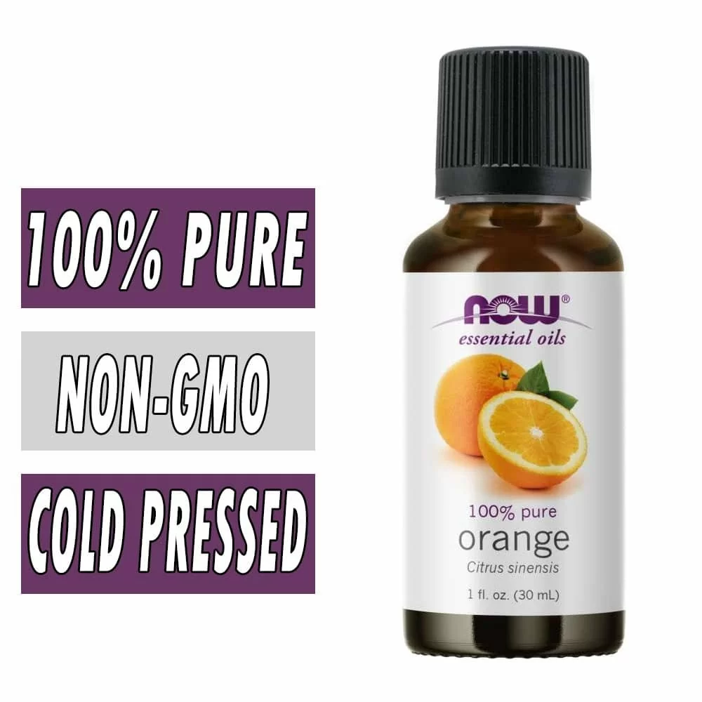 NOW Orange Oil - 1 fl oz