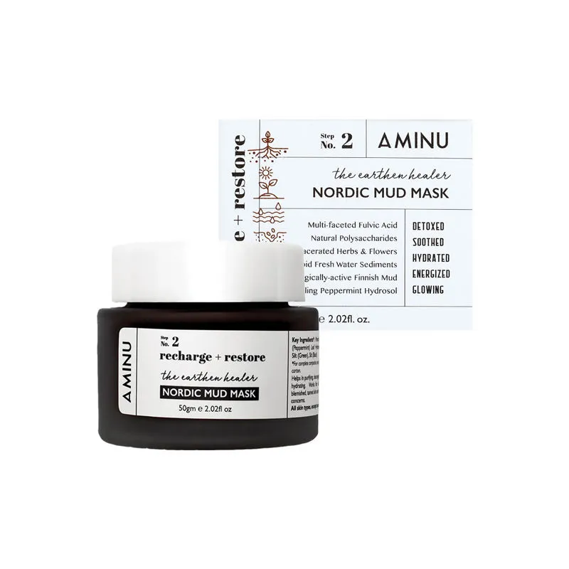 Aminu Nordic Mud Mask for Instant Glow & Polishing