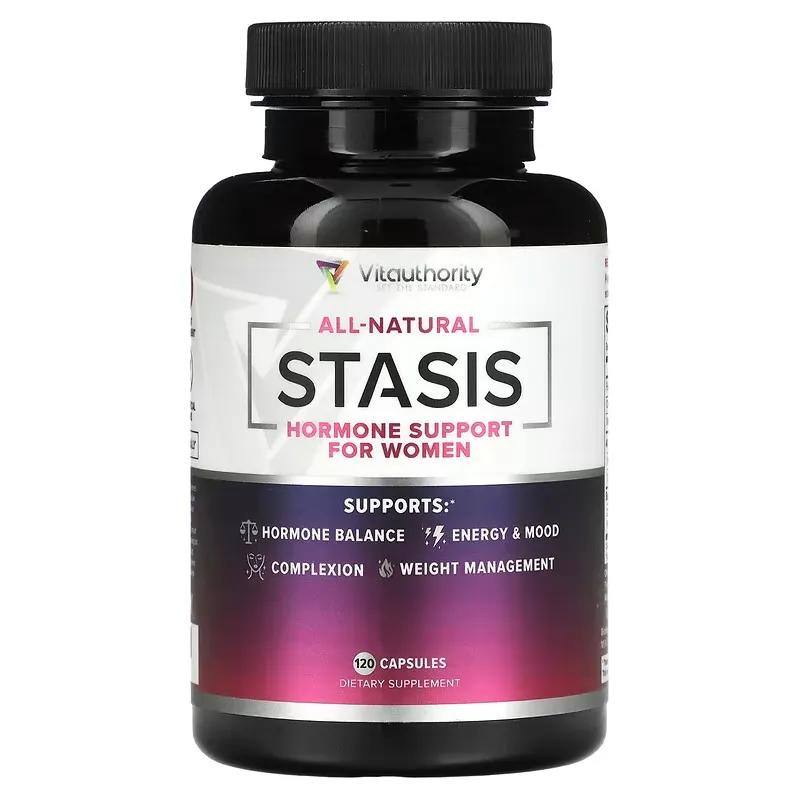 All-Natural Stasis, 120 Capsules