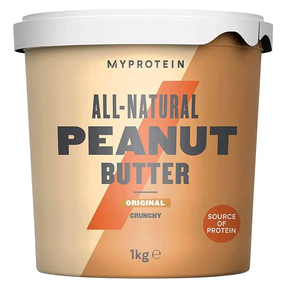 Myprotein Peanut Butter,  1 kg  Natural-Crunchy