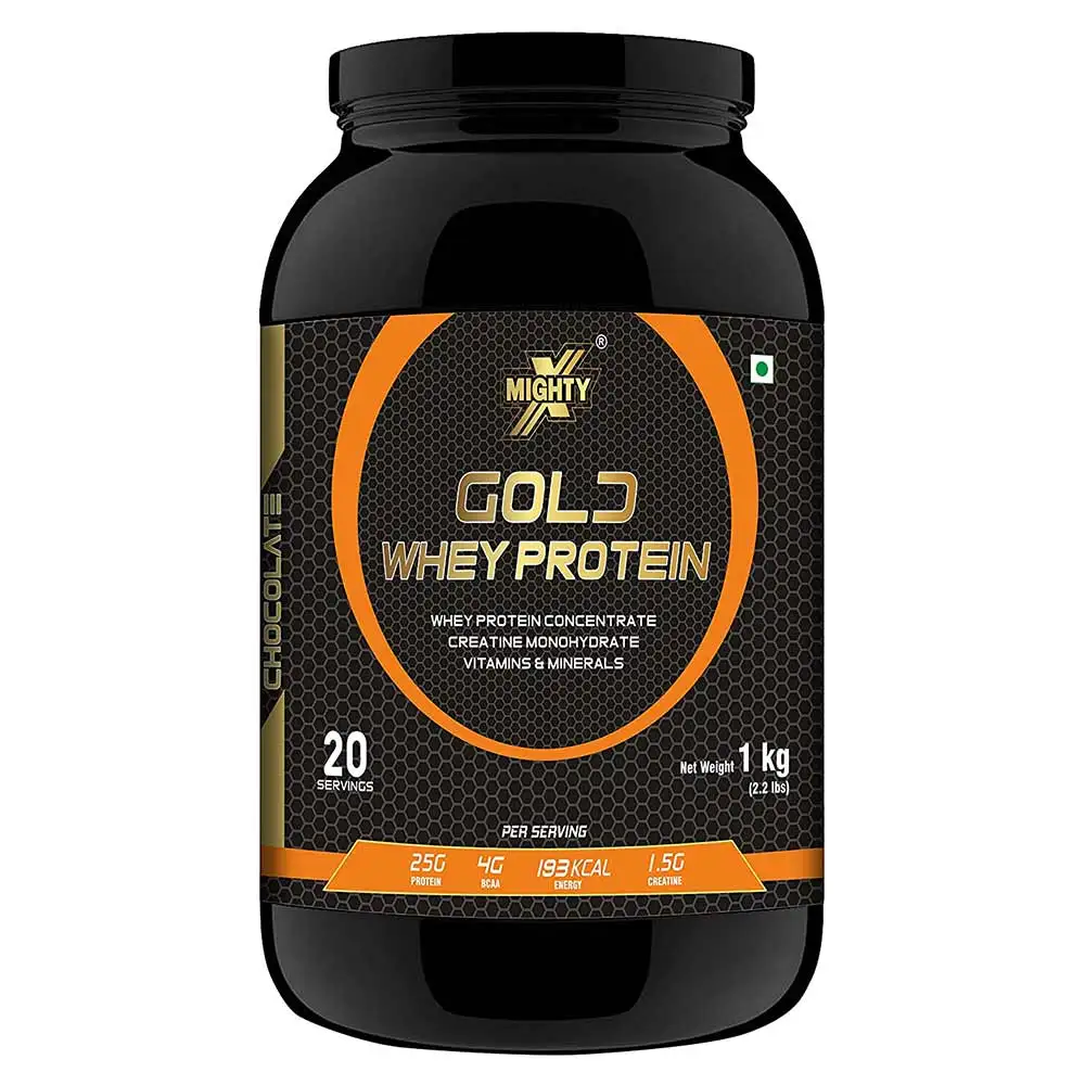 MightyX Gold Whey Protein,  2.2 lb  Chocolate