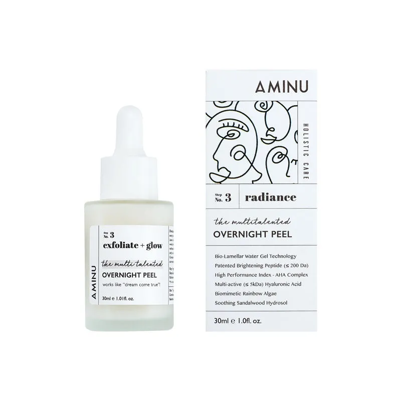 Aminu Overnight Peel For Dull, Uneven Skin & Congested Pores