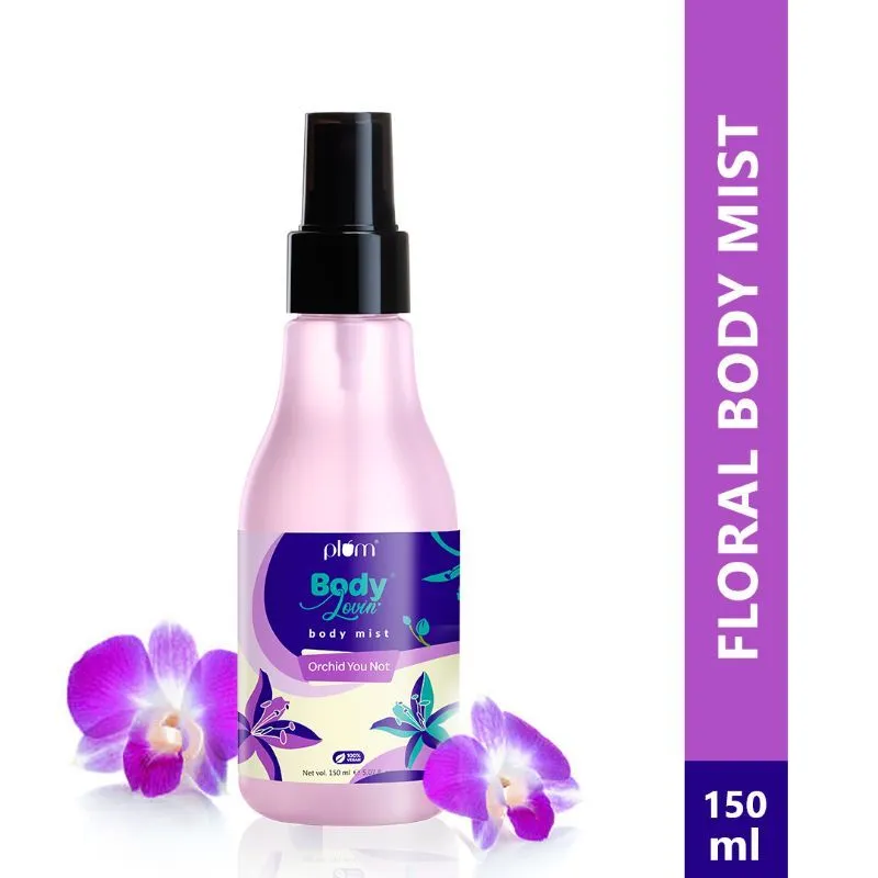 Plum Bodylovin' Orchid You Not Body Mist, Perfume Body Spray, Floral Fragrance for Women