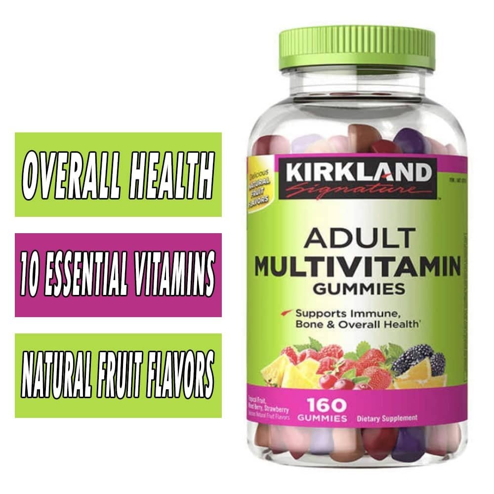 Kirkland Adult MultiVitamin Gummies - 160 Count