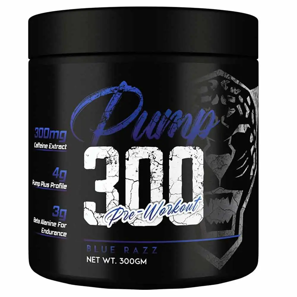 Muscle Asylum Pump 300 Pre-Workout,  0.66 lb  Blue Razz