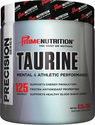 Taurine By Prime Nutrition, Unflavored, 250 Grams