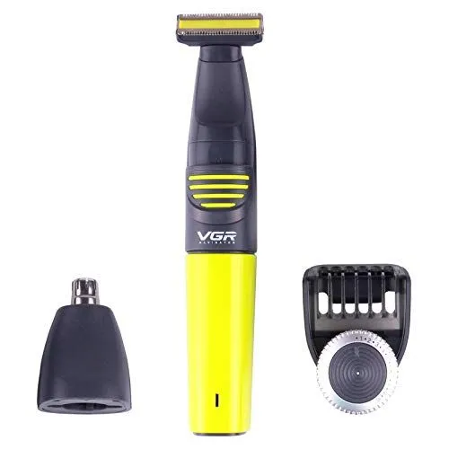 VGR V-043 Professional Oneblade Beard & Nose Trimmer For Men, Runtime: 60 Min