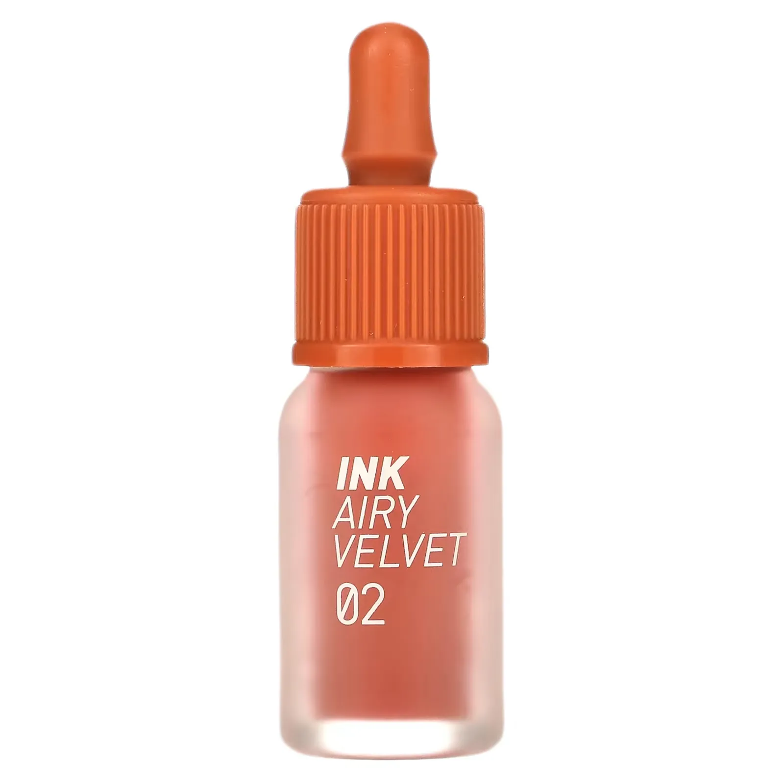 Ink Airy Velvet Lip Tint, 02 Selfie Orange Brown, 0.14 oz (4 g)