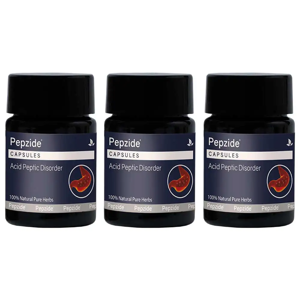 Pepzide Acid Peptic Disorder (Pack of 3),  10 capsules