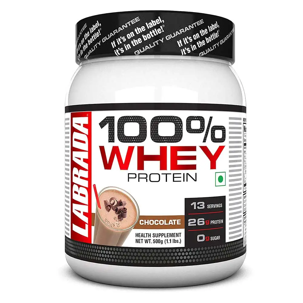 Labrada 100% Whey Protein,  1.1 lb  Chocolate