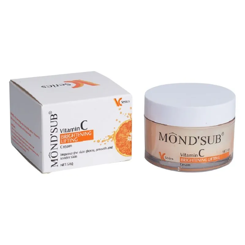 Mond'Sub Vitamin C Face Cream With (3-O Ethyl Ascorbic Acid) & Hyaluronic Acid Daily Glow Cream