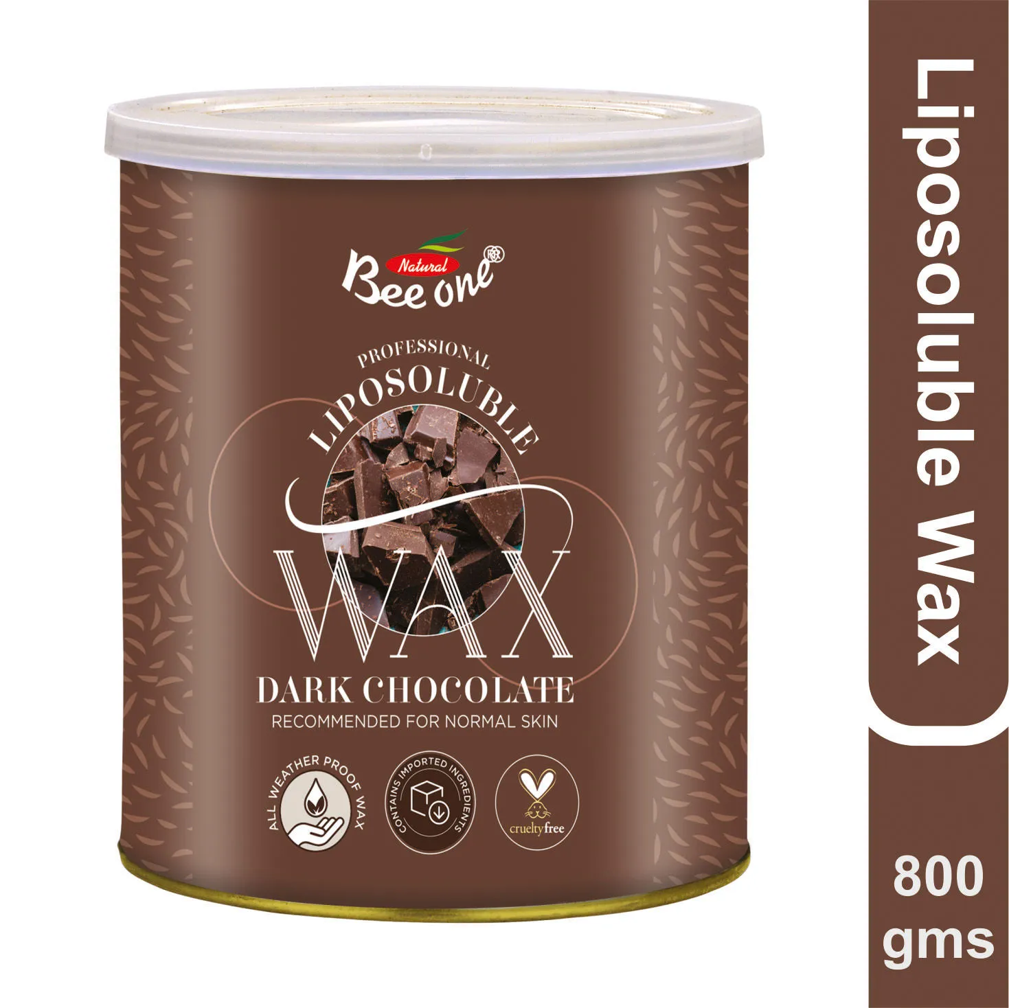 Beeone Professional Dark Chocolate Liposoluble Wax