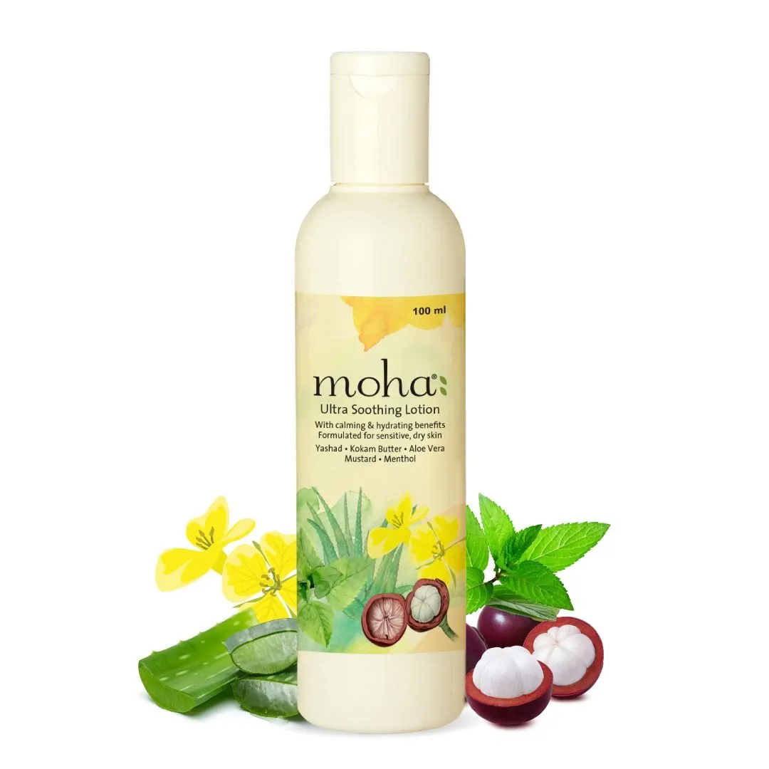 Moha Ultrasoothing Lotion Calmin & Hydrating For Sensitive & Dry Skin