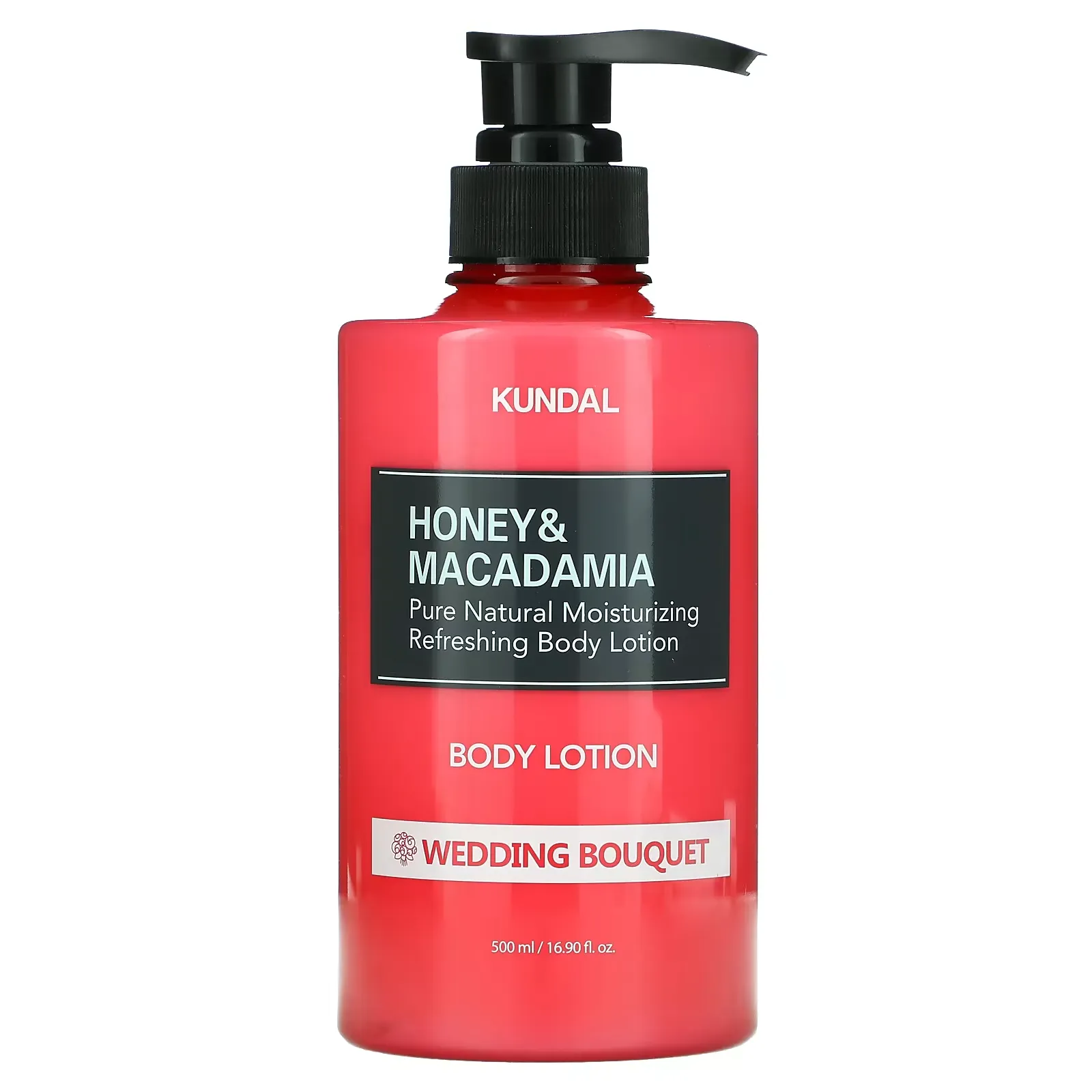 Honey & Macadamia Body Lotion, Wedding Bouquet, 16.9 fl oz (500 ml)