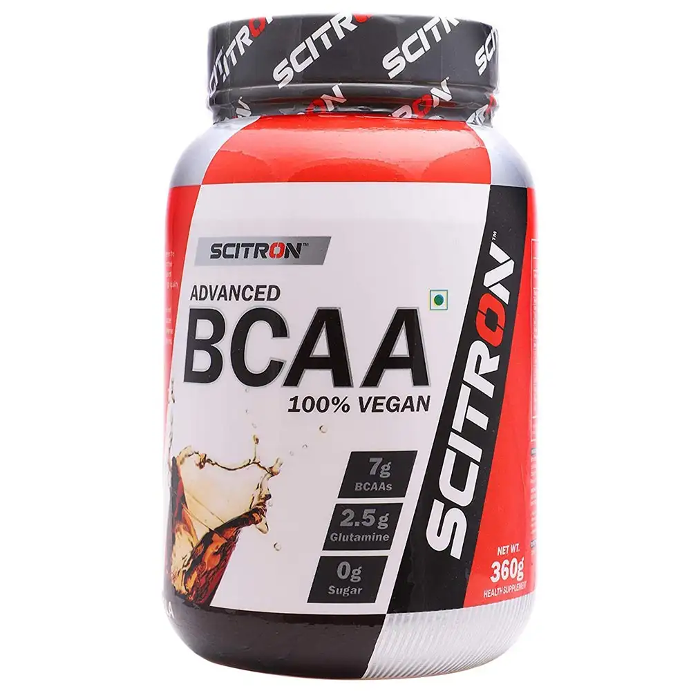 Scitron Advanced BCAA 100% Vegan,  0.79 lb  30 Servings  Cola