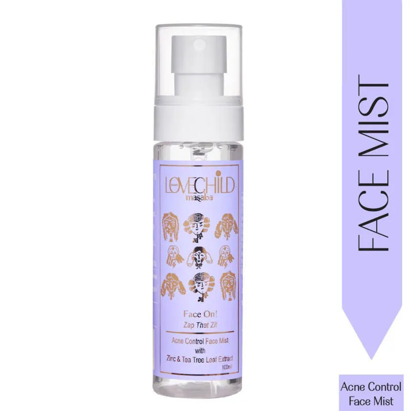 LoveChild Masaba - Face On! - Zap That Zit! Anti-Acne Face Mist