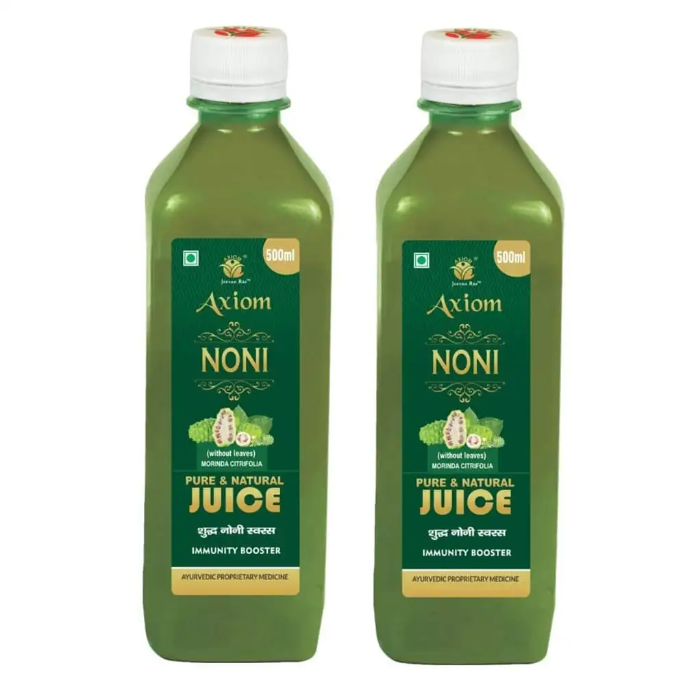 Axiom Noni Juice,  Pure & Natural Pack of 2  0.5 L