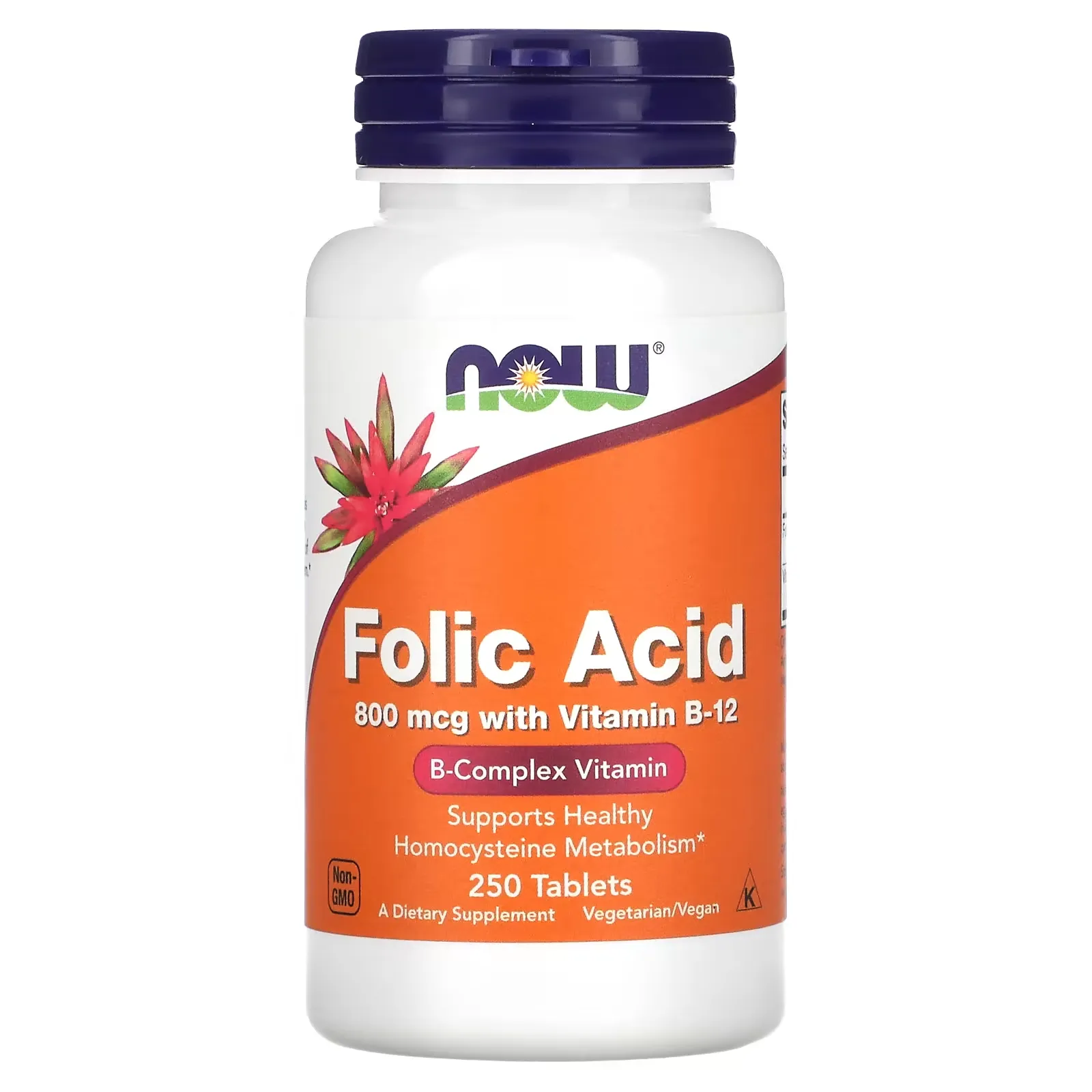 Folic Acid, 800 mcg, 250 Tablets