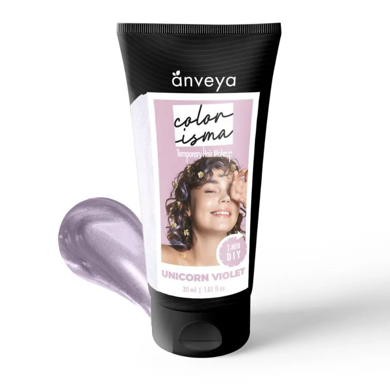 Anveya Colorisma Unicorn Violet -Temporary Hair Color Makeup