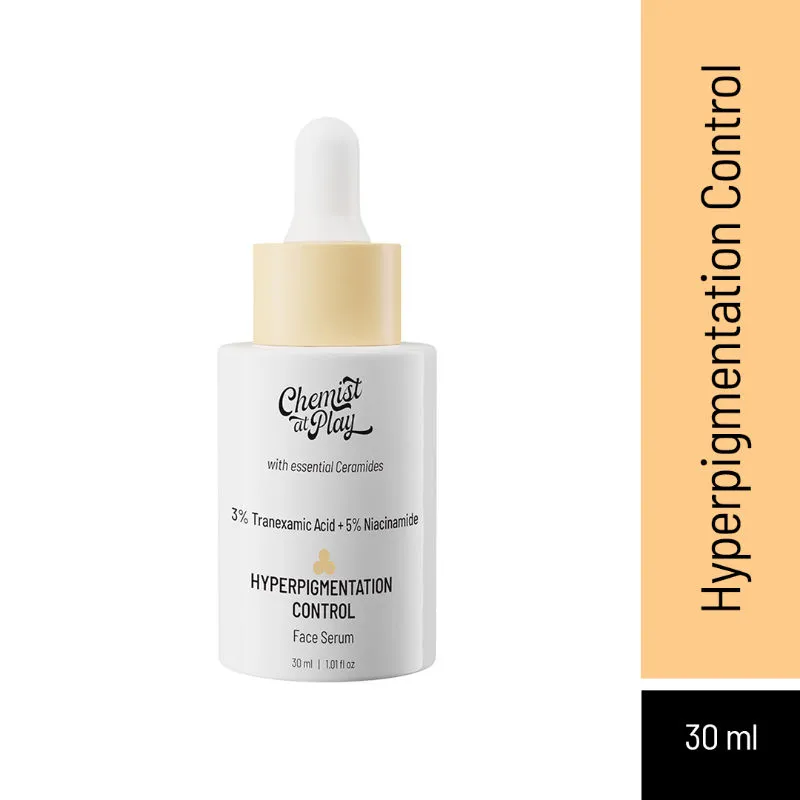 Chemist At Play Hyperpigmentation Control Face Serum With 3% Tranexamic Acid + 5% Niacinamide