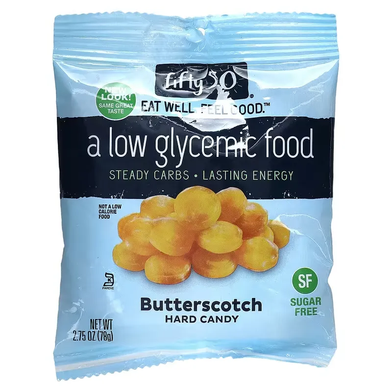 Low Glycemic Hard Candy, Butterscotch, 2.75 oz (78 g)