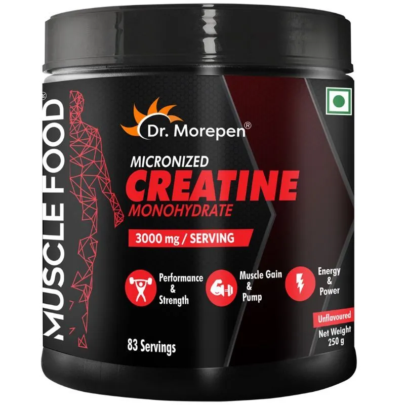 Dr. Morepen Muscle Food Creatine Monohydrate For Muscle Gain - Unflavoured