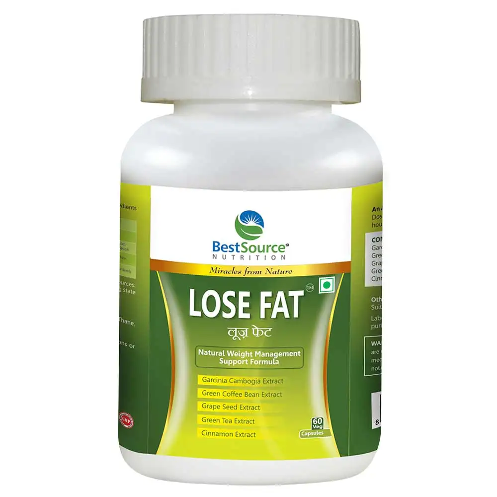 BestSource Nutrition Lose Fat (500mg),  60 veggie capsule(s)