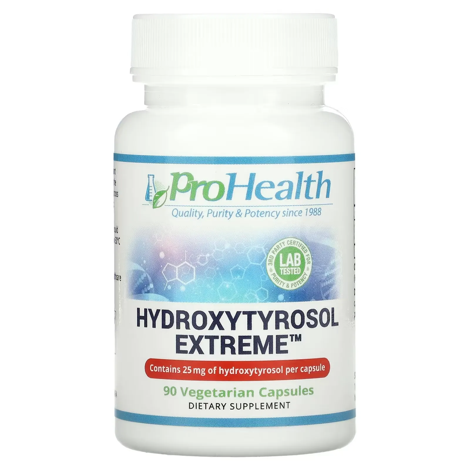 Hydroxytyrosol Extreme, 25 mg, 90 Vegetarian Capsules