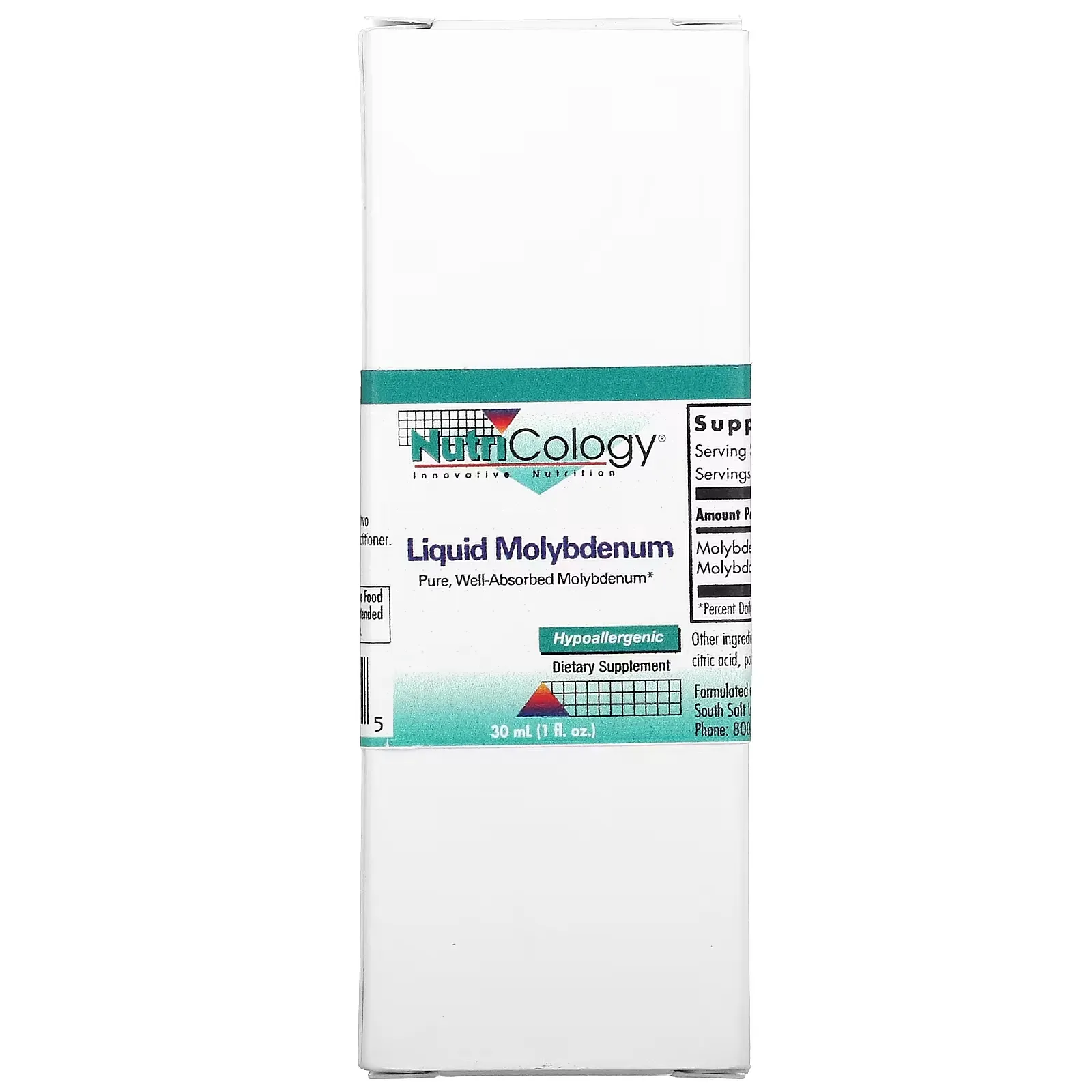 Liquid Molybdenum, 1 fl oz (30 ml)