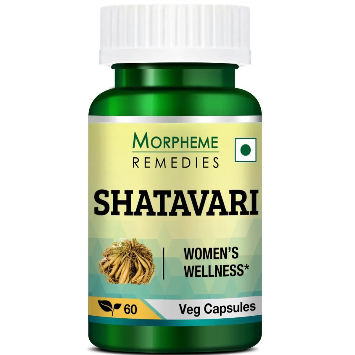 Morpheme Remedies Shatavari (Asparagus Racemous) - Female Health Tonic - 500mg Extract